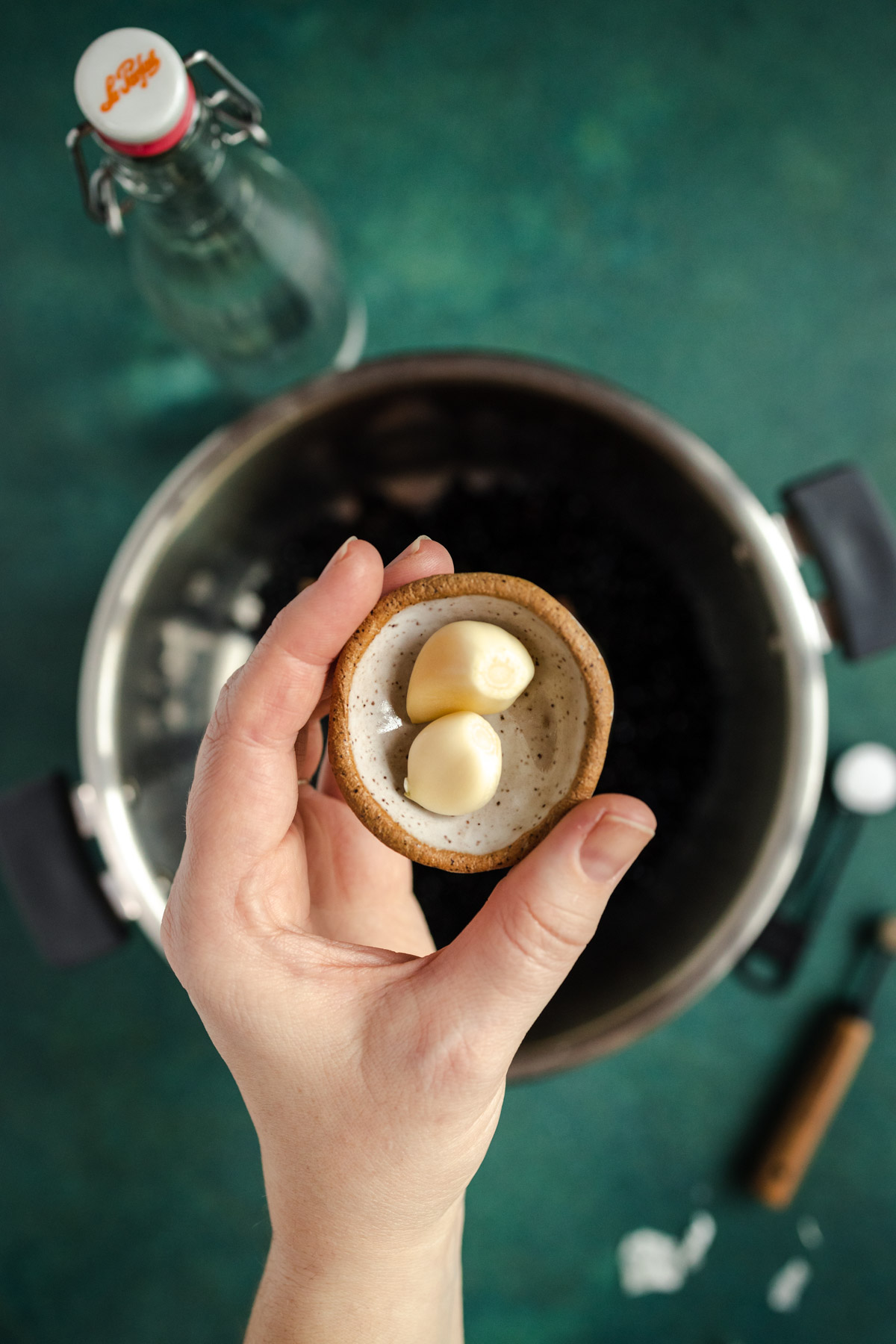 Step-by-step instructions for instant pot black beans.